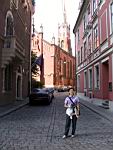 C3--03 A lane in downtown Riga, Latvia.JPG